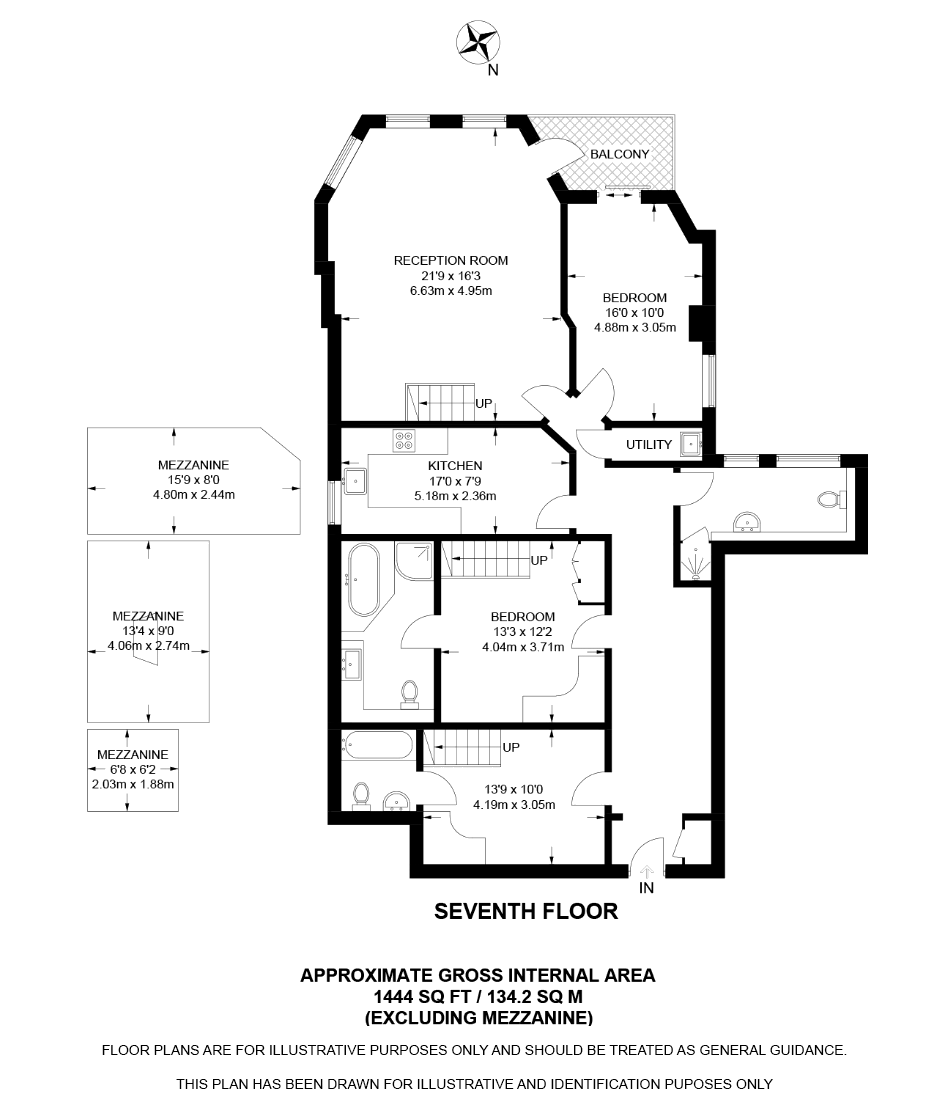 Seventh floor plan